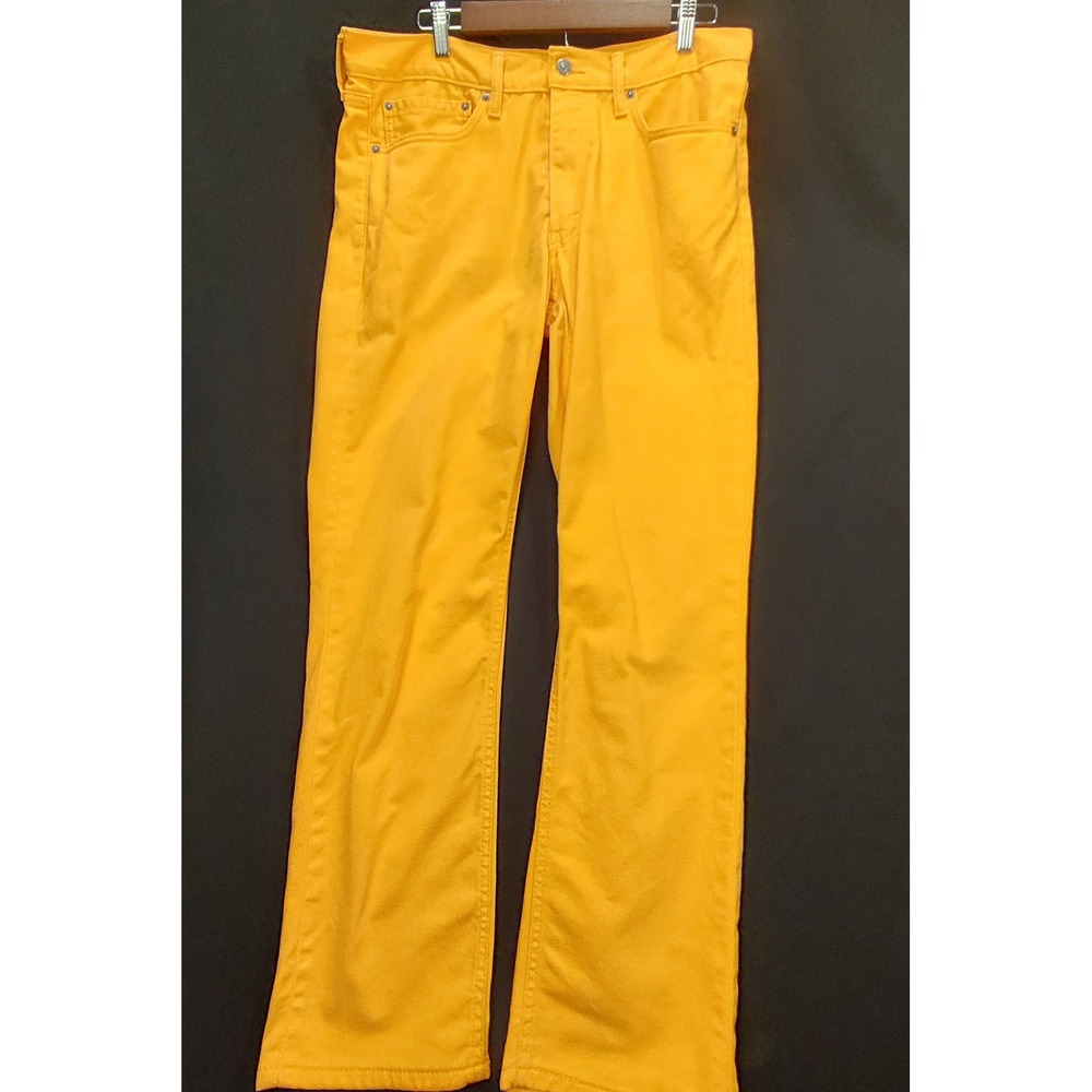 Levis 541 Athletic Taper Mens Orange Jeans W34 L32 Tennessee Vols Pantone 151 C